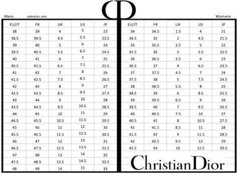 christian dior schuhe|Christian Dior shoe size chart.